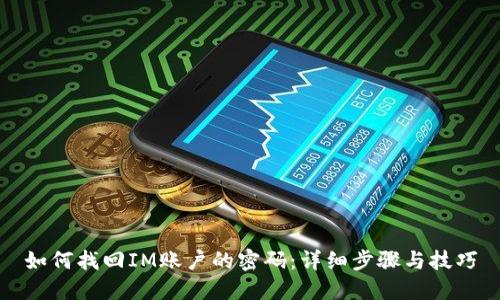 如何找回IM账户的密码:详细步骤与技巧