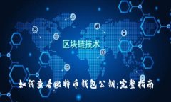 如何查看比特币钱包公钥