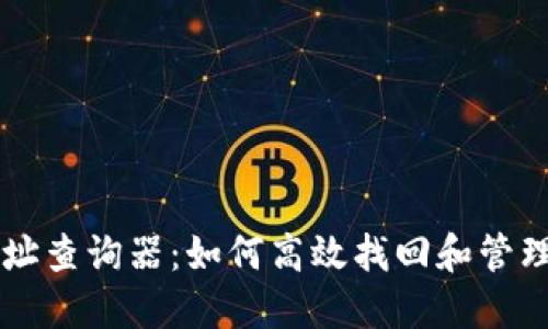 区块链钱包地址查询器：如何高效找回和管理你的数字资产